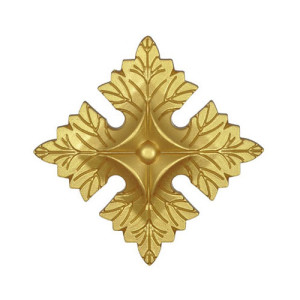 Altın Saray Tavan Yaprak Akseuar Motifi 8-8 CM (MTF03)