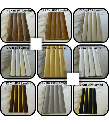 12 CM İÇE BOMBELİ LAMBRİ MODELLERİ