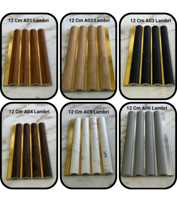 12 CM DIŞ BOMBELİ LAMBRİ MODELLERİ