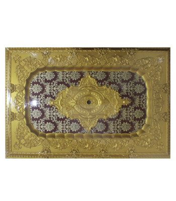 Altın Dikdörtgen Saray Tavan 120-180 cm (DDG02) İTHAL URUN ORJİNAL
